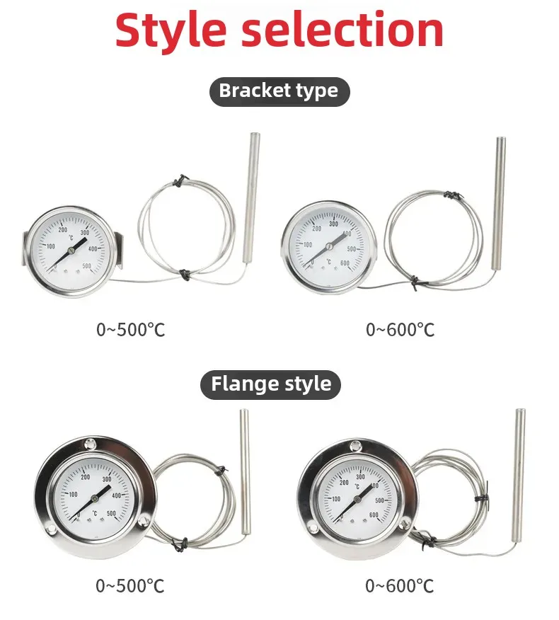 Description Picture 6 of item1Pc 150cm Oven Thermometer with Stainless Steel Probe (up To 600°C) Suitable for Kitchen Grill Oven Rust-proof and Durable