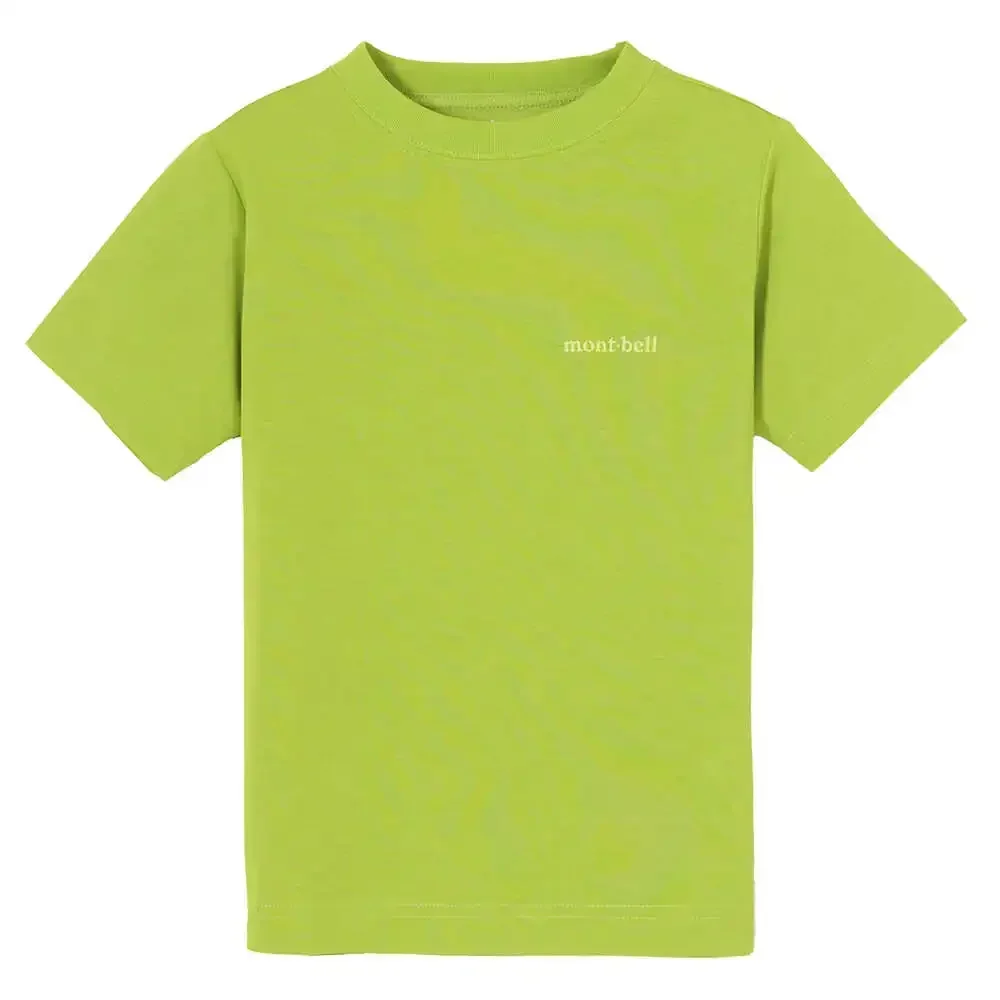 2025 New Cotton T-shirt Montbel Sports Quick-drying Sunscreen Solid Color Printed Small Logo Short Sleeve 6