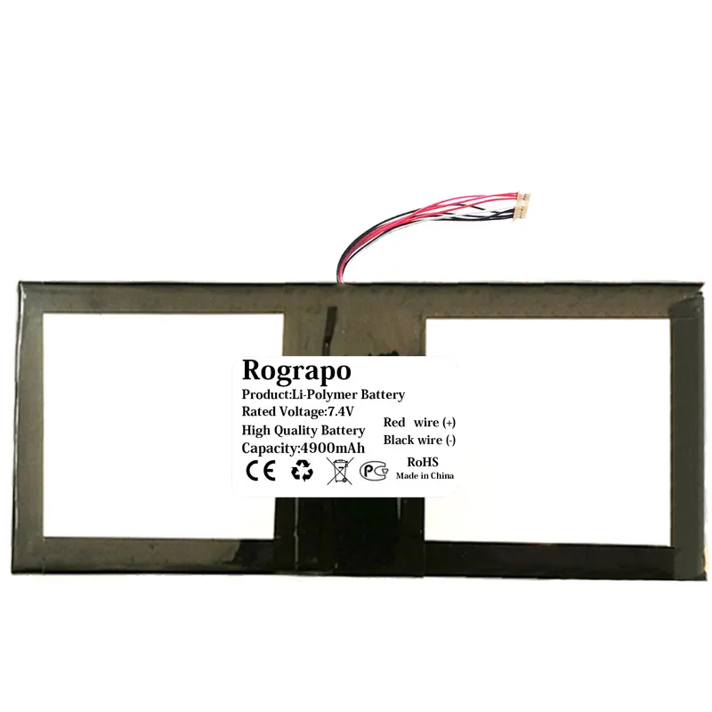 Bateria para Notebook e Laptop Novo 7.4v 4900mah Toposh 101 Jkj 3370195 10 Pinos Ficha de Fios - Imagem 5