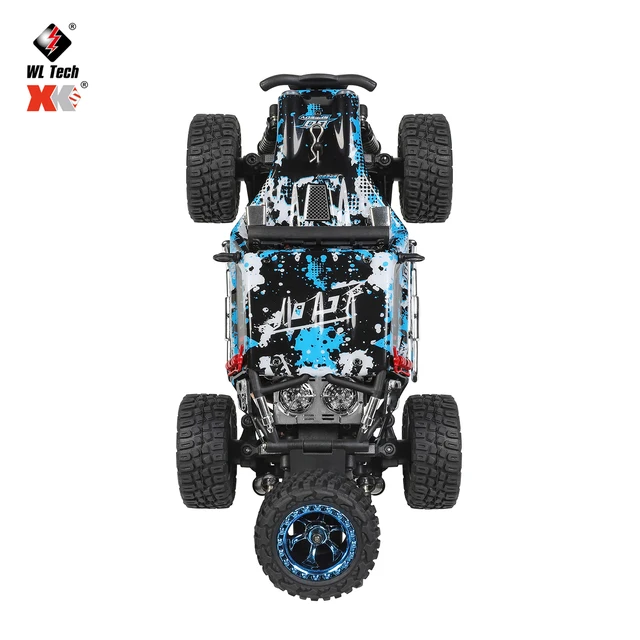 専用二台 Wltoys 284161 1:28 4wd-子供用ライト付き車,ラジコンオフロード