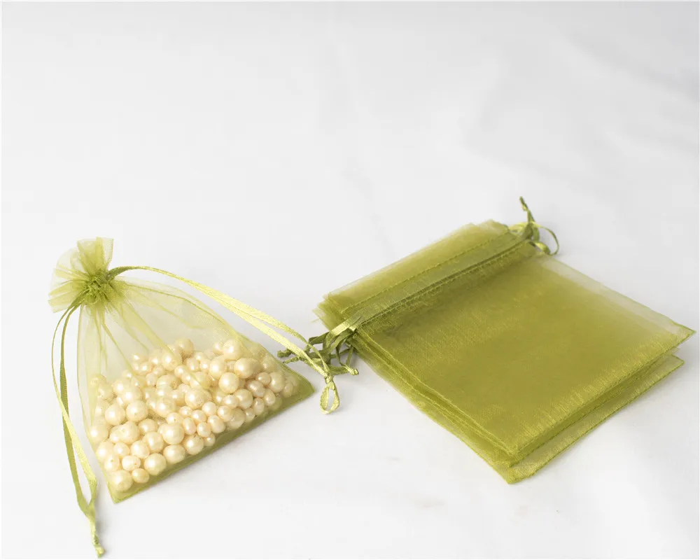 Elegant Organza Gift Bags for Special Occasions (50 Pack)