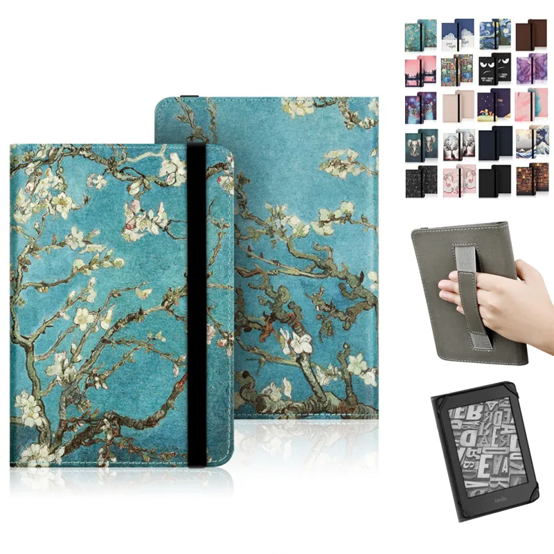 Stampa Custodia Universale Per Cinturino Per Rakuten Kobo Glo Hd N437 Kobo Aura N514 N613 Kobo Touch 2.0 N587 6 ''Ebook Ereader Custodia Carina