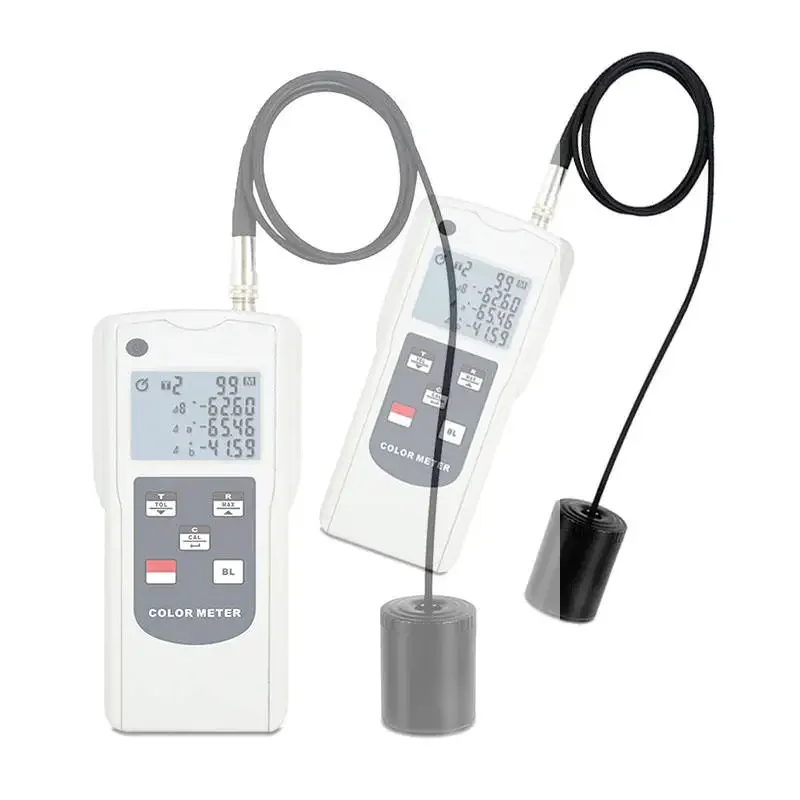 Digital Painting Color Meter AC-115S LED Lamp Triple LCD Display USB RS-232 Tristimulus for Textile Paper Leather Painting 3
