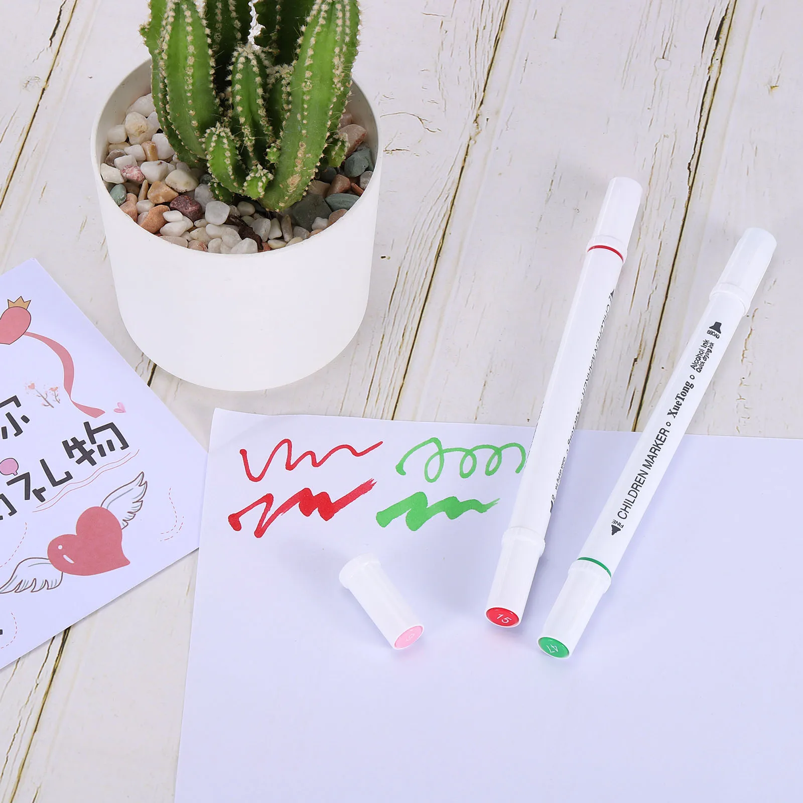 12/18/24/36Color Alcohol Marker Pen Alcohol-Based Ink Dual Tip Art Markers Set with Box for Artist Coloring Sketching Drawing