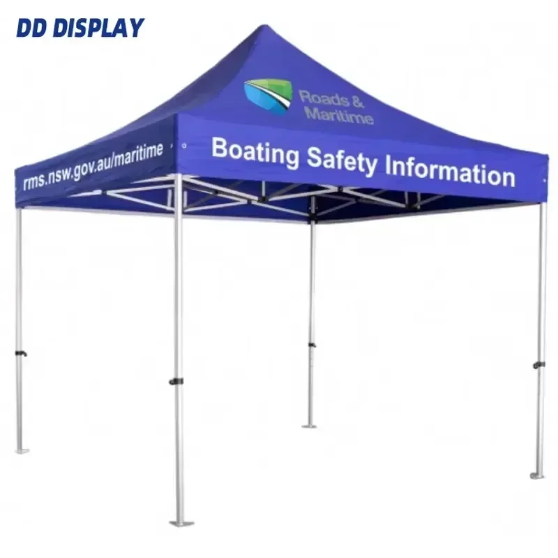 DD 3x3m(10x10ft)Foldable Tent Tent Canopy Trade Show for Advertising40mm Aluminum Frame Waterproof 600D Oxford Cover