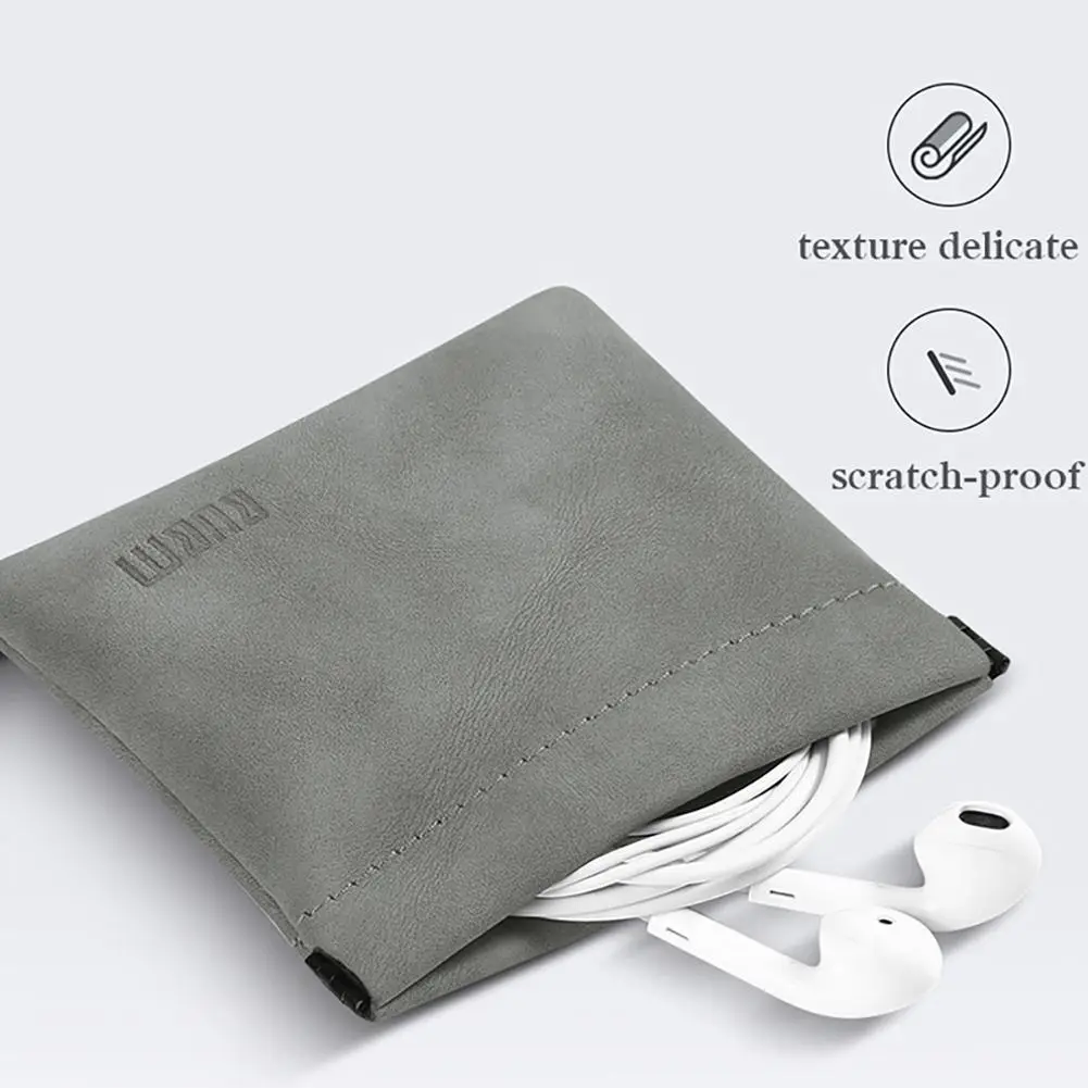 

Mini Earphone Storage Bag U Disk SD Card Data Cable Organizer Pocket Waterproof Dustproof Coin Key Bag Headphone Accessories