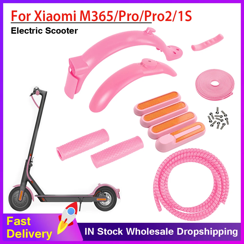 Front Rear Mudguard Tire Tyre Fender Guard for Xiaomi Mijia M365 Pro Pro2 1S Electric Skateboard Scooter Repair Replacements Kit