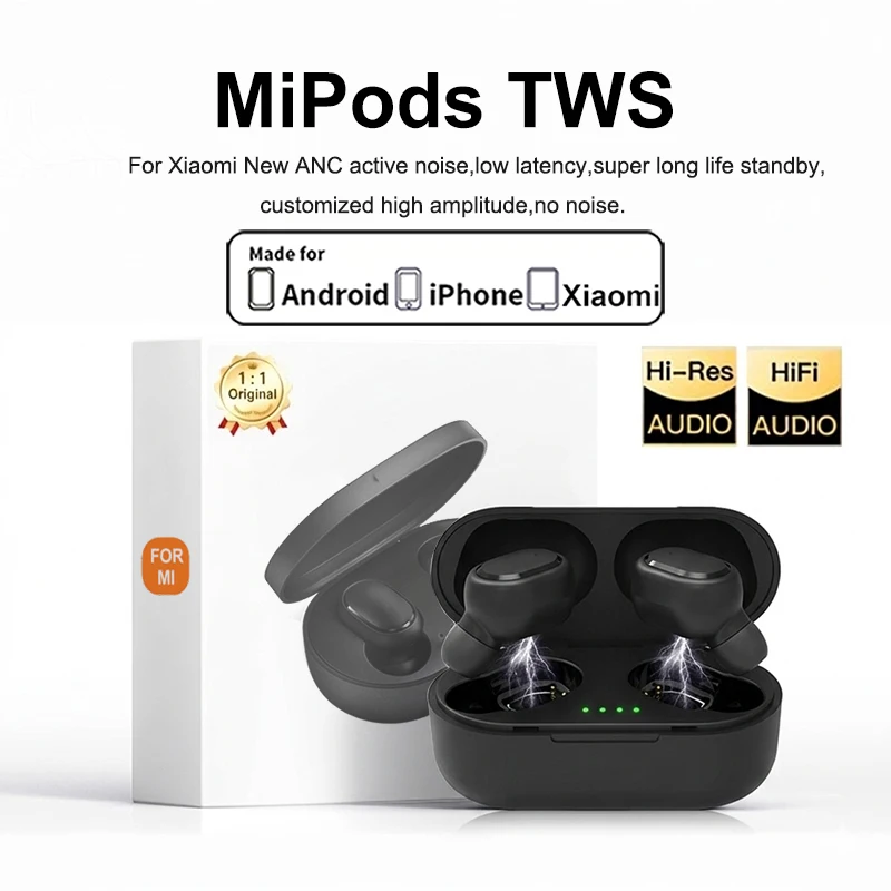 รูปสินค้า หูฟังไร้สาย Xiaomi Redmi TWS A6S Pro ไมโครโฟนคุณภาพ