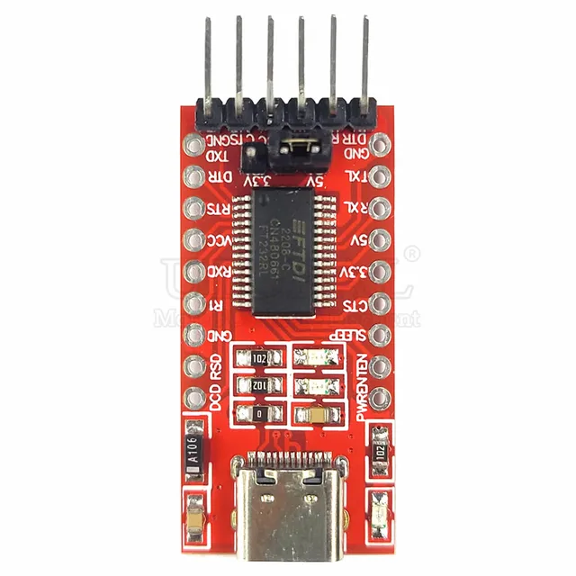 USB to TTL FT232RL Conversion Module USB Transform Serial Adapter ...