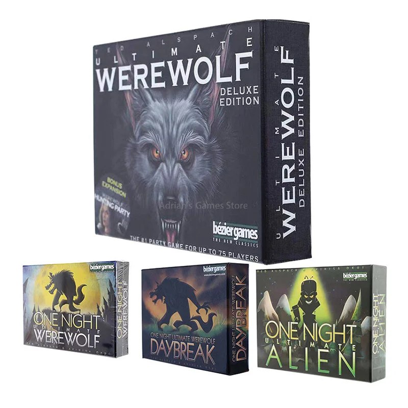 One Night Ultimate Werewolf Cards Friends Party Board Games Toys
