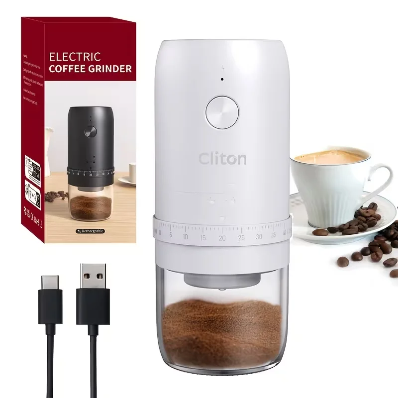 مطحنة قهوة كهربائية USB محمولة