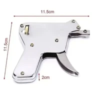 Ouvre-porte en acier inoxydable, Kit d'outils de réparation de pistolet à clé, pièces de pistolet, ensemble d'outils de cueillette de serrure en acier solide, extracteur 6