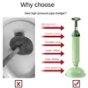 Silicone Toilet Plunger High Pressure Pump Anti Clogging Drain Cleaners Pipe Dredge Device Bathroom Kitchen Sink Clean Supplies 5