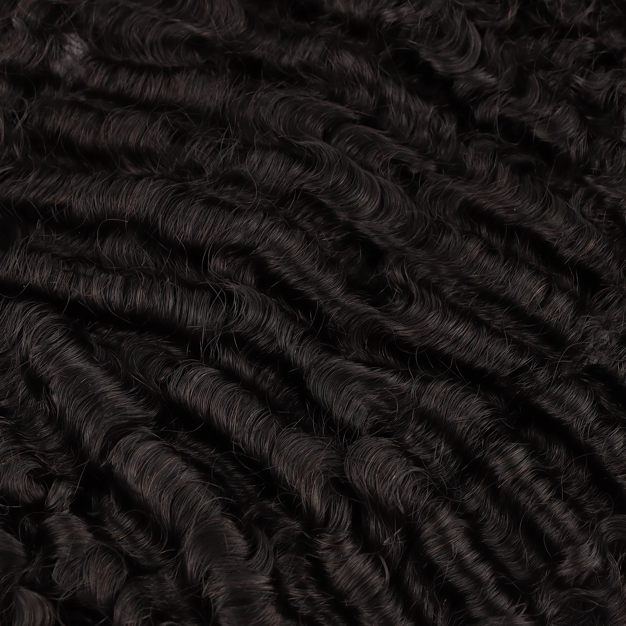 AHVAST Burmese curly hair bundles deep wave 100g human hair weft for boho braiding