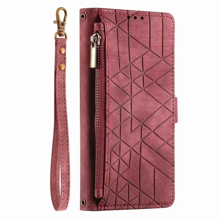 Edge60 Stylus Leather Zipper Wallet Case