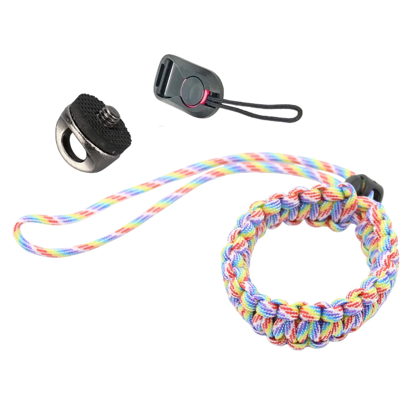 Anti-Lost Weave Wrist Strap with 1/4 Screw
