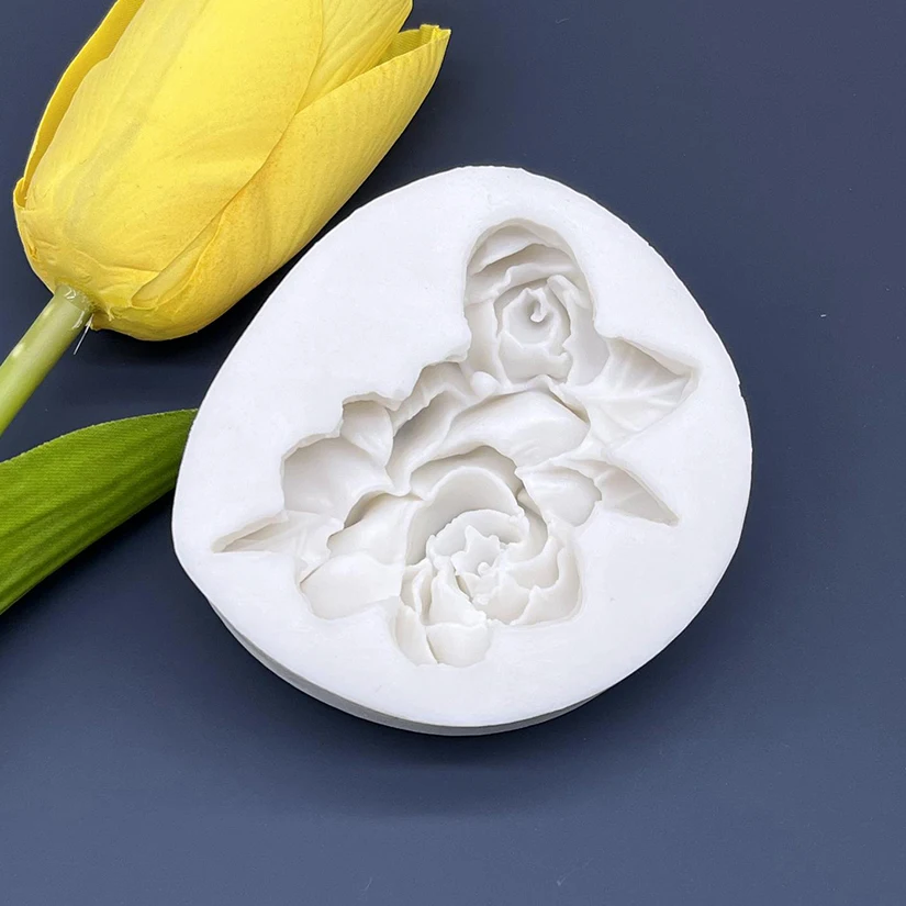 Blume Lotus Rose Gänseblümchen Silikonform Sugarcraft Schokolade Cupcake Backform Fondant Kuchen Dekorieren Werkzeuge – Detail 10