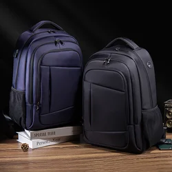 Popular Retro Large Capacity Men's Nylon Multi Compartment Gift Women's Bag 17 Inch Business Computer Backpack