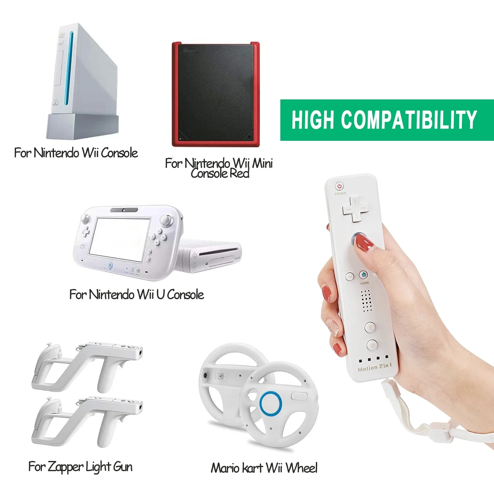 wii一式とソフト SHIFT Wii Wireless Controller Bundle - Black – XYAB
