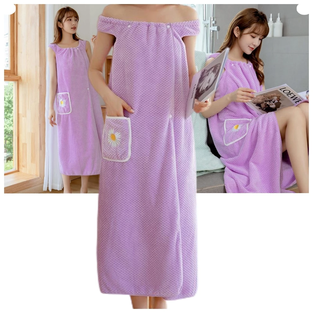 Household Women Wearable Bath Towel bath towel