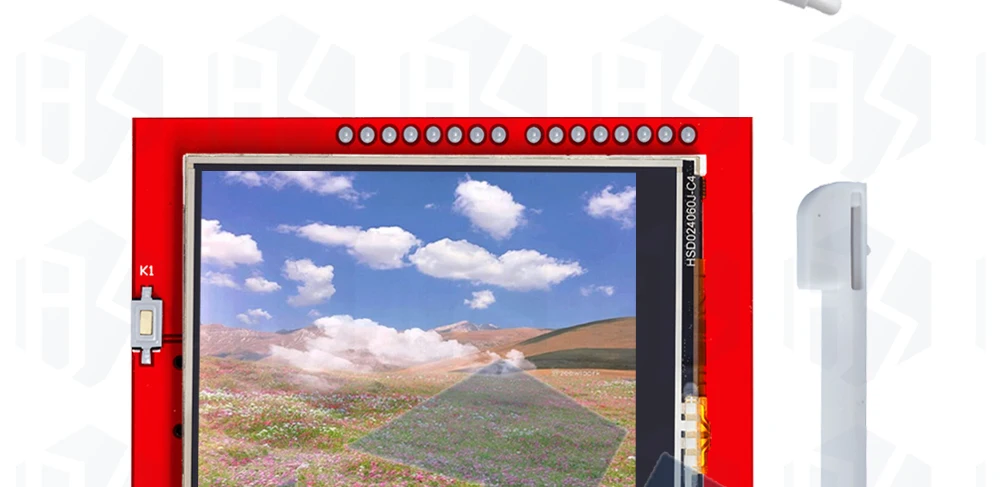 1 Stück LCD-Modul TFT für Arduino Touchscreen 2,4 Zoll TFT LCD-Bildschirm für UNO R3 Board und Mega 2560 mit Touch-Stift DIY – Detail 14