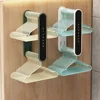 Retractable Non-perforated Wall-mounted Coat Rack Storage Rack Bathroom Organising Rack Coat Rack Balcony Coat Rack Storage God 5