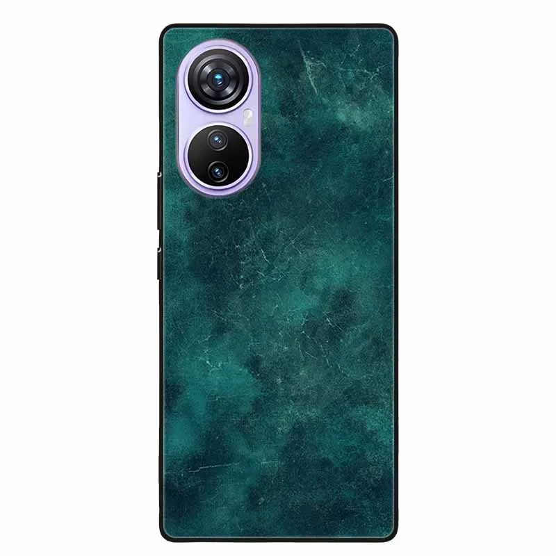 Lovely Marble Print Silicone TPU Phone Case - Soft Back Cover