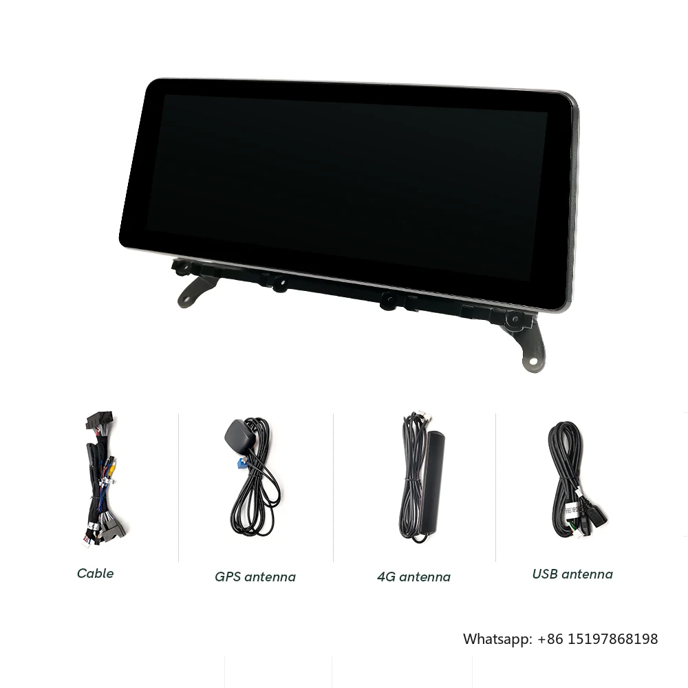 12.3인치 안드로이드 13 스크린 오토 카플레이 BMW X3 F25 X4 F26 멀티미디어 헤드 유닛 오리지널 내비게이션 업그레이드 디스플레이