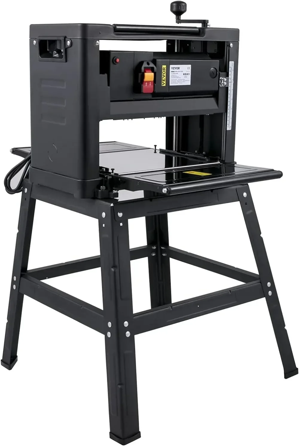 Thickness Planer 13-Inch Benchtop Planer 2000W Wood 8000 Rpm Woodworking 15 AMP Foldable