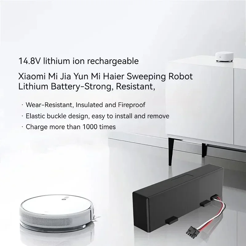 Original Rechargeable battery For Conga 3290 3390 3490 3590 3690 3790 3890 Sweeping Mopping Robot 14.8V 12800mah Vacuum Cleaner 3