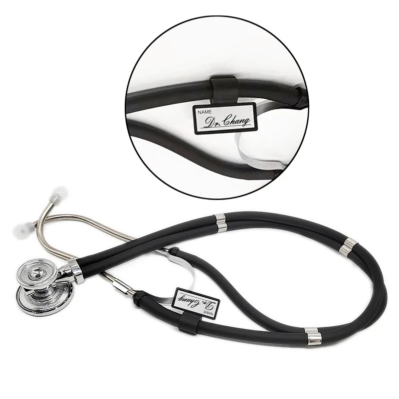 

Stethoscope Accessories Doctor's Name Badge Identification Tag 5pcs/bag