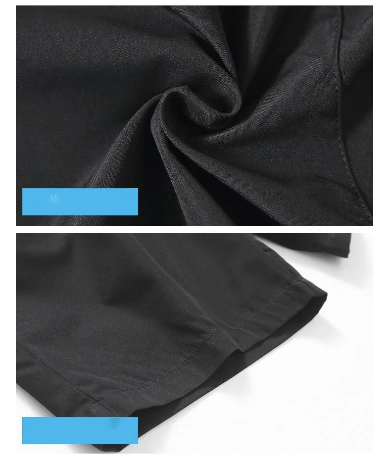 Moške poletne kratke hlače, ohlapne, za prosti čas, 5/4 hlače, poletne, tanke, velike športne hlače za plažo, moška poletna vrhnja oblačila, modna znamka ins_voghion.com