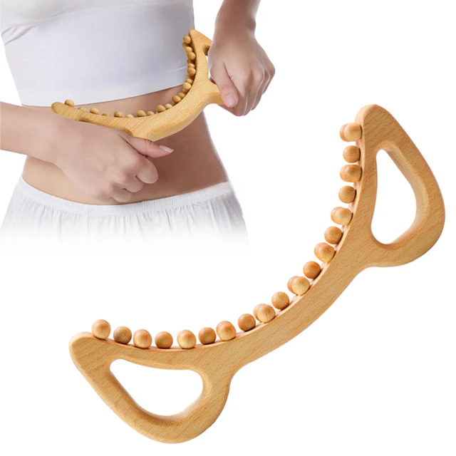 Wood Therapy Massage Tools,Cellulite Massager Body Slim Brush,Maderoterapia Kit Colombiana for Lymphatic Drainage,Anti Cellulite 4