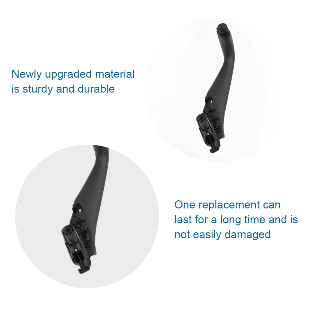 Car Door Handle Inside Panel Trim Carbon Fiber Inner Door Pull 51417438523 Car Interior Door Handle for BMW 5 Series G30 G31 G38