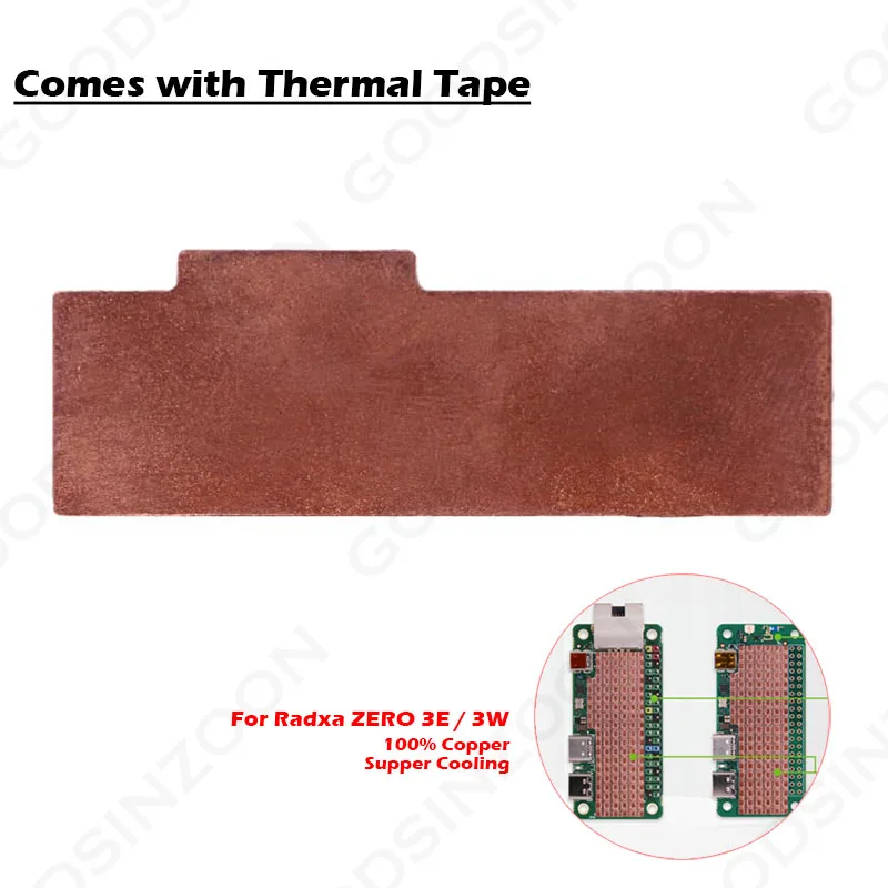 Radxa Zero 3W 3E�� 100% ���� �濭�� - ���� ����� �� ������ �� ������ �ʿ� ���� ��ġ