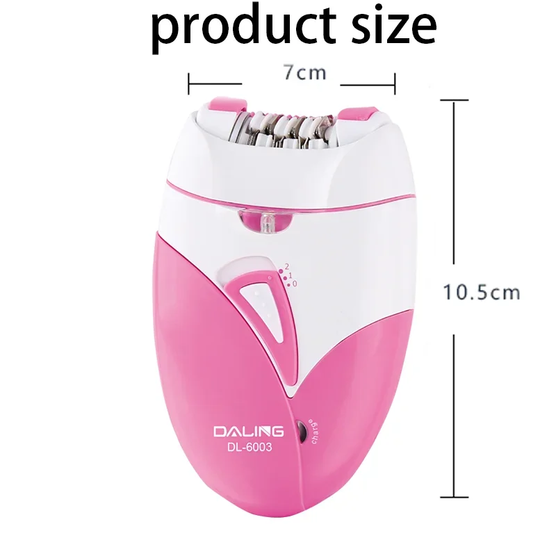 DALING DL-6003 Portable Women's Electric Hair Puller, USB Rechargeable High Speed Hair Removal and Shaving Device 6