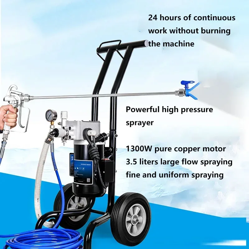 Q19 Electric high pressure latex paint diaphragm sprayer for interior wall general spray paint machine small paint sprayer