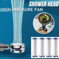8 Pcs Shower Head Replacement PP Cotton Filter Cartridge Water Purification Bathroom Accessory Hand Held Bath Sprayer 2