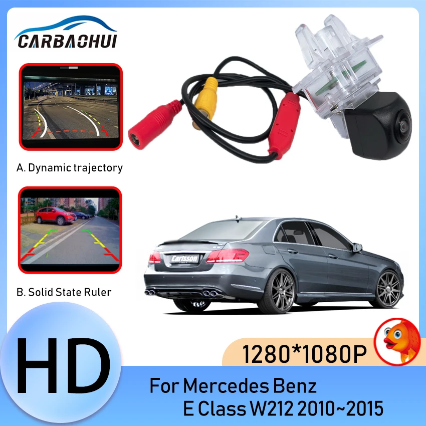 

Back Up Reverse Camera Car Rear View Camera High quality RCA Original Screen Compatible For Mercedes Benz E Class W212 2010~2015