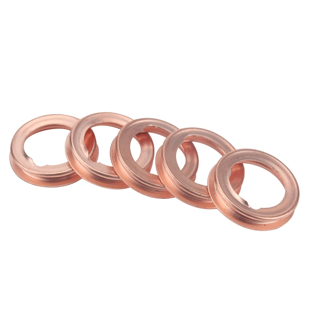 10Pcs New Oil Drian Plug Washer Gaskets For Nissan Infiniti 11026-01M02 1102601M02 Accessories