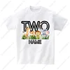 Kids 2 3 4 5 6 Animal Birthday Party Tshirt Matching Family Outfits Boy Shirt Party Girls TShirt Children Outfit Custom Name 4