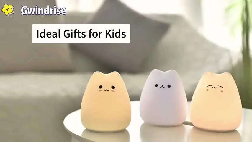 Veilleuse De Nuit En Silicone, Lampe Pour Chat En Maroc