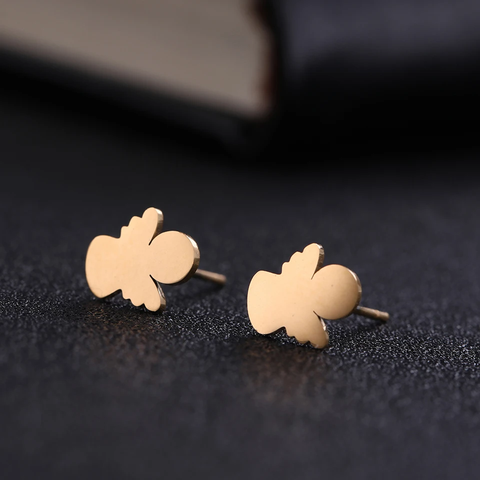 Kkjoy personalà in acciaio inossidabile Color oro/argento