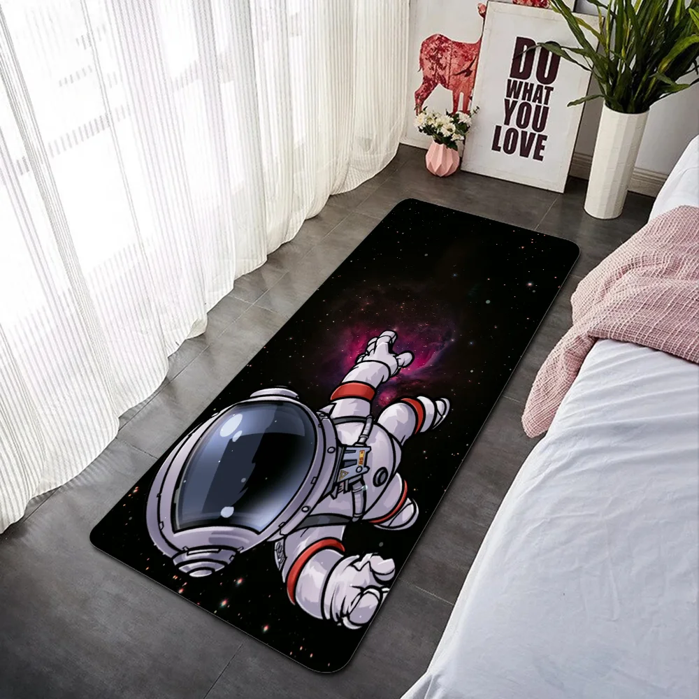 

Astronaut Cute Rug Bathroom Mat Carpet Entrance of House Bedroom Mats Washable Non-slip Kitchen Rug Doormat Entrance Door Rugs