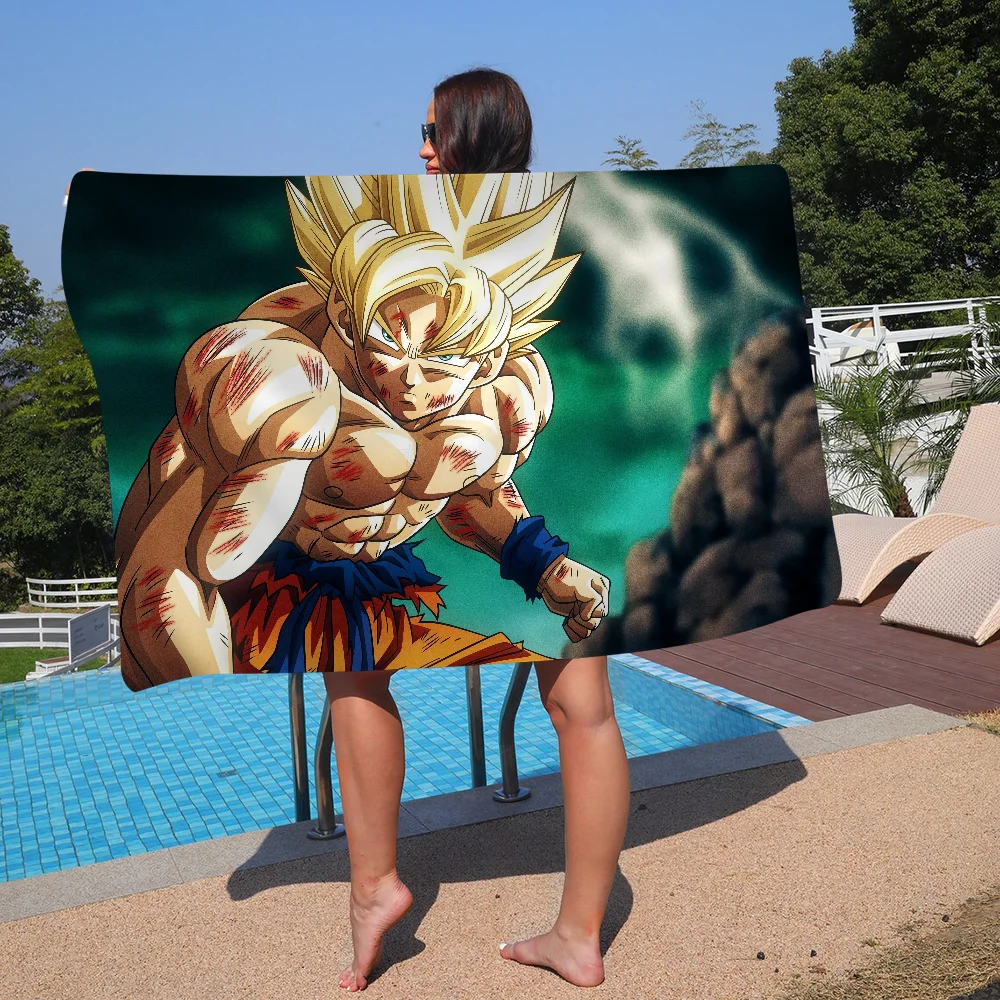 Youth Manga D-Dragon B-Ball Cartoon Beach Towel Cute Kawaii Room Decor Bath Girls Children Hand Towels For Bathroom Shower 5