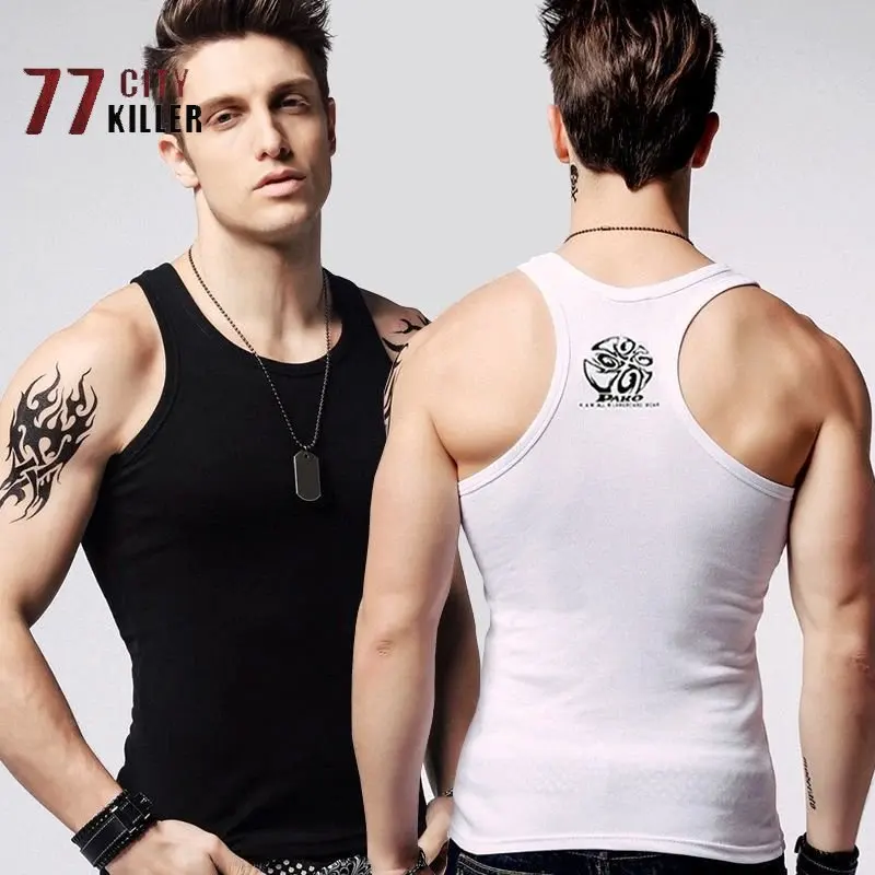 

Summer Men's Quick Drying Breathable Tank Top Casual Fashion Loose Sleeveless Men's Fitness Running Sports Tank Top Ropa Hombre