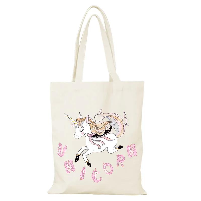 Cartoon Neue Handtaschen Leinwand Einkaufstasche frauen Schulter Tasche Stoff Taschen Eco Shopper Shopping Strand Handtasche Faltbare Dame das Geschenk – Detail 10