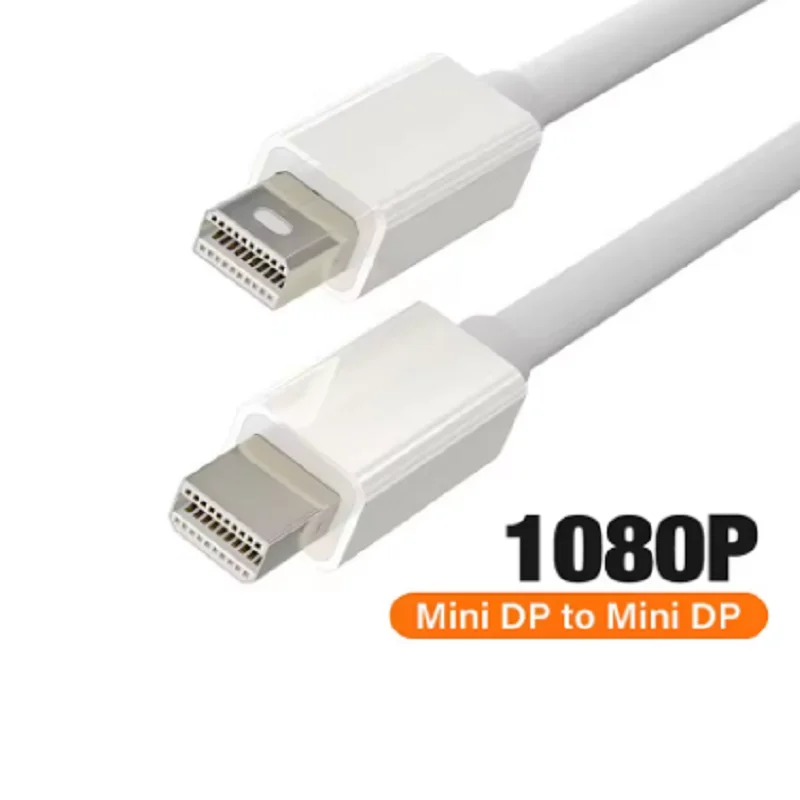 1.8m ミニディスプレイポートケーブル ミニDP - ミニDP オーディオビデオ延長ケーブル 1080P サンダーボルト対応 Macbook Mac Lenovo Dell用