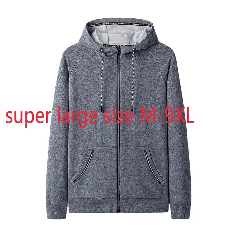 

Модная супер белая толстовка с капюшоном, Размер 6XL 7XL