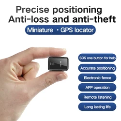 GF-09 Mini Car GPS Tracker Orginal Magnetic Mount Real Time Tracking Device  Pet Old And Child Locator Auto Accessories